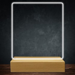 Stileitaliano lampada con foto personalizzata idea regalo anniversario compleanno led multicolore regali fidanzati
